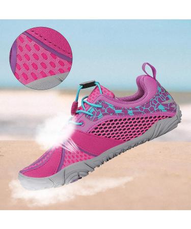 SAGUARO Boys Girls Barefoot Shoes - Breathable Bathing Shoes for Children Size 24-36 EU Pink | International Shipping Available - Buy Online on GoSupps.com