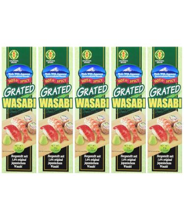 Kinjirushi Wasabi in Tube - Authentic Japanese Horseradish (Pack of 5 5 x 43g) | International Shipping Available - Buy Online on GoSupps.com