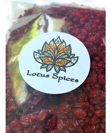 Lotus Spices - Organic Barberries (Zereshk) 16 oz - Fresh, Non-GMO, Pesticide-Free - Buy Online on GoSupps.com
