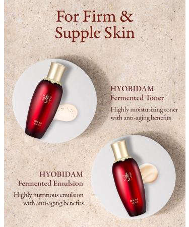 Sooryehan Hyobidam Fermented Skincare Gift Set Premium Korean Skin Care for Intense Hydration & Elasticity | Ginseng & Snow Fungus - 13.53 fl oz - Buy Online on GoSupps.com