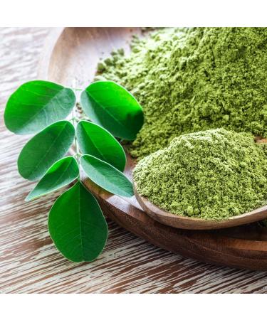 200g Poudre de Moringa PREMIUM PLUS - Feuilles de Moringa en Poudre - Nutritive - 100% Naturel Pur et Sans Additifs - TazarinLtd - Buy Online on GoSupps.com