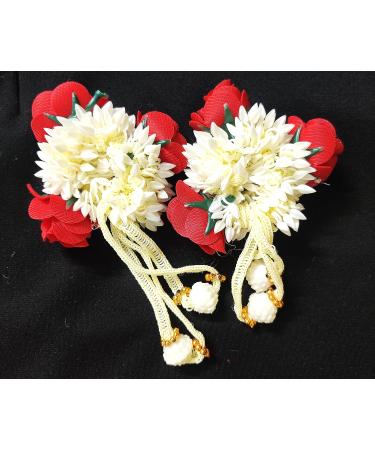 Set of 10 Artificial Hair Gajra Bands - Perfect for Traditional Hair Accessories - Buy Online on GoSupps.com