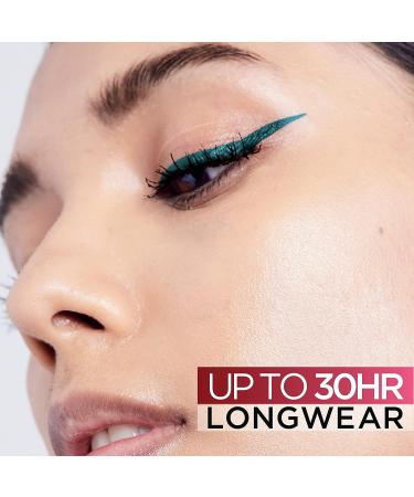 L'Or al Paris Infallible Grip Precision Felt Eyeliner - Green 0.03 fl oz | Smudge-Resistant, Long-Lasting, Waterproof - Buy Online on GoSupps.com