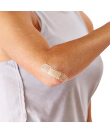 Curad QuickStop Flexible Fabric Bandages CUR5243 - 30 Count | 34 x 2.83 | Bleeding Control - Buy Online on GoSupps.com