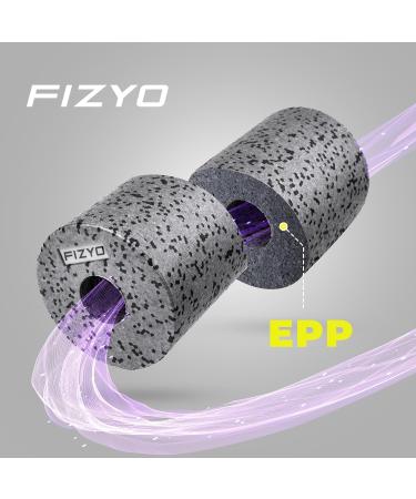 Fizyo Fascia Roller - Fitness Yoga & Rehabilitation Self-Massage Foam Roller (29x15 cm) with Transport Bag - Medium-Hard EPP Foam for Back & Spine Relief - Buy Online on GoSupps.com