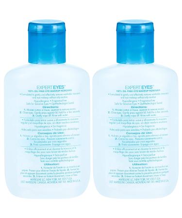 Maybelline New York Expert Eyes Oil-Free Eye Makeup Remover 2.3 Fl Oz - Pack of 2 - Buy Online on GoSupps.com