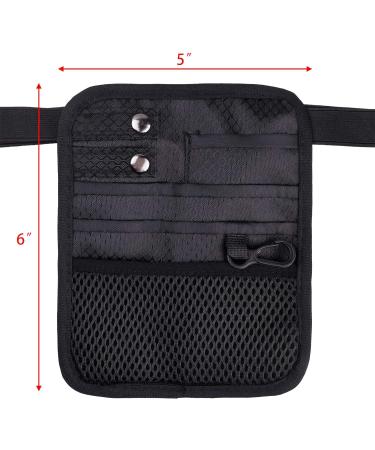 Beautyflier Nurse Organizer Waist Bag Pouch - Nylon 5 Pockets for Medical Scissors & Tools (CASE ONLY) - Buy Online on GoSupps.com