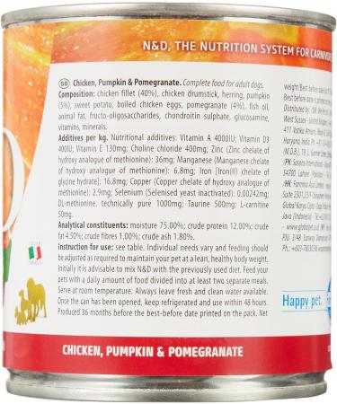 N&D Dog Chicken Pumpkin & Pomegranate - Buy Online on GoSupps.com
