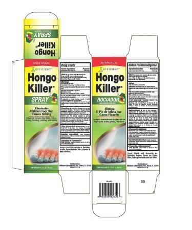 Hongo Killer Antifungal Spray - Athlete's Foot Treatment - 1.50 Fl Oz - Buy Online on GoSupps.com