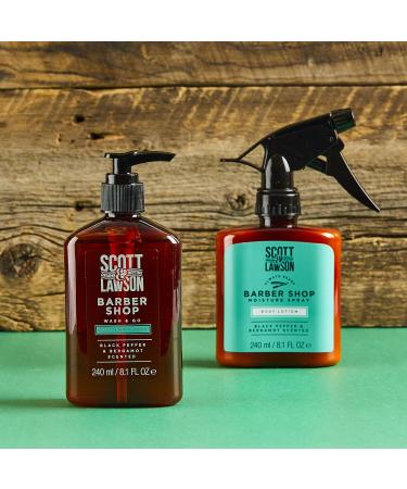 Scott and Lawson Barbershop Body Fuel - Hair and Body Wash Duo and Body Lotion 240ml Paladone One Size Multicolor - Buy Online on GoSupps.com