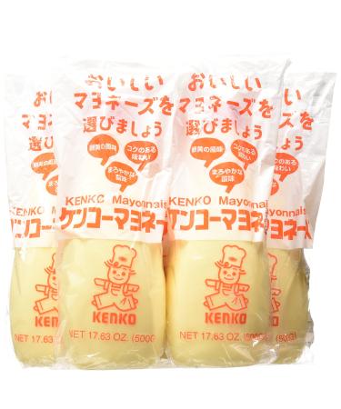 Kenko Japanese Mayonnaise, 17.63 Oz (Pack of 5)