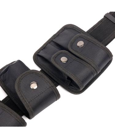 YaeKoo Black Law Enforcement Tactical Duty Utility Belt - Buy Online on GoSupps.com