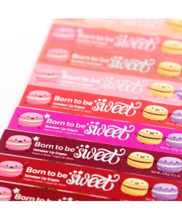Sistar Born To Be Sweet Velveteer Lip Crayon - Longwear Chocolate Scented Lip Color for International Shipping - Buy Online on GoSupps.com