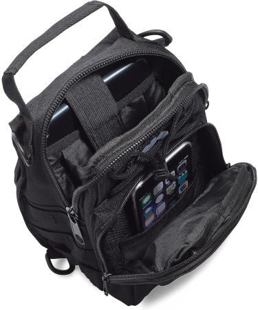Mullet Dragon Black Tactical Sling Bag for Men - EDC Small Backpack with Molle Pack and Concealed Carry - Versatile One Strap Design for Fishing, Range, and Everyday Use - Buy Online on GoSupps.com