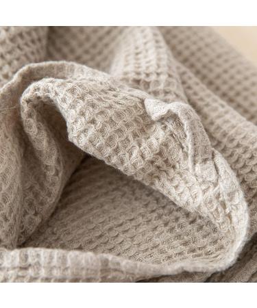 LinenMe Wafer Wash Cloths 12x12 Natural - Soft and Eco-Friendly - Buy Online on GoSupps.com
