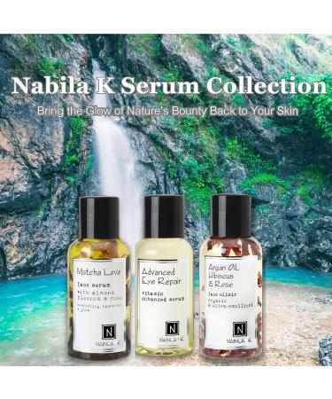 Nabila K Matcha Love Face Serum with Green Tea Organic Almond Oil and Rose Extract Water All Skin Types 2.4 fl oz - Buy Online on GoSupps.com