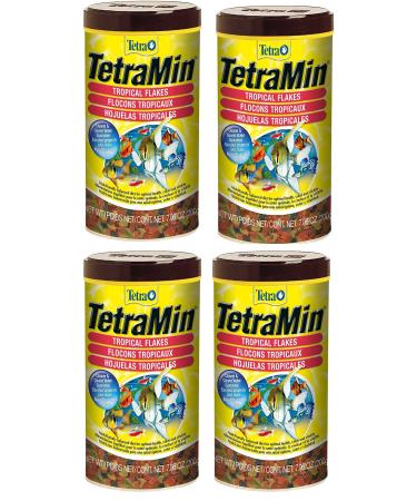 Tetra 77803-02 Min Tropical Flakes 4Pack (7.06-Ounce)