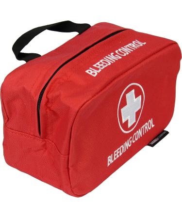 Stop The Bleed Dual Kit - Public Access Bleeding Control IFAK in AED Cabinet-Sized Red Case - Buy Online on GoSupps.com