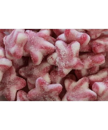 Yupik Gummy Star Sugar Twists 1 kg Gluten-Free Sugary Coating Strawberries & Cream Flavor Chewy Star-Shaped Gummies Sweet Candy Delicious Snack Ideal for Gifting Holidays & Baking 1 kg (Pack of 1) - Buy Online on GoSupps.com