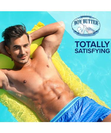 Boy Butter H2O Formula 6oz (177 mL) Tube Personal Lubricant | Vitamin E & Shea Butter | Organic Water-Based | Non-Staining & Washable Slick Lube H2O 178 ml (Pack of 1) - Buy Online on GoSupps.com