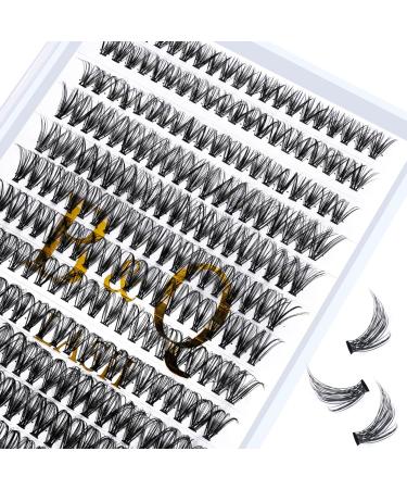 Lash Clusters B&Q LASH Individual Lashes 280 Clusters False Eyelash 20D 30D 40D Lash Clusters Extensions Individual Lashes Cluster DIY Eyelash Extensions at Home (30D-0.07D-16) 30D-0.07D-280PCS 16 mm