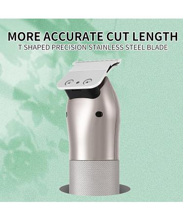 Professional Hair Trimmer for Men | Cordless Clippers & Grooming Kit - Rechargeable Beard Trimmer in Grey - Buy Online on GoSupps.com