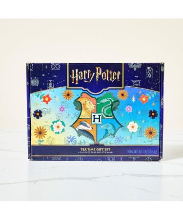 Coffret cadeau de th HARRY POTTER comprenant une baguette pour remuer et 48 sachets de th aux 6 saveurs diff rentes bo te cadeau HARRY POTTER contenant des sachets de th vert et de th noir. - Buy Online on GoSupps.com