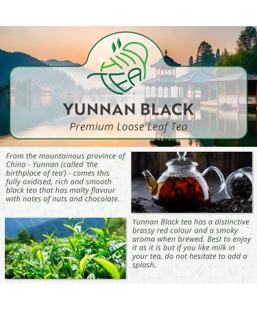 Yunnan Black Premium Loose Leaf Tea - 100g - Buy Online on GoSupps.com