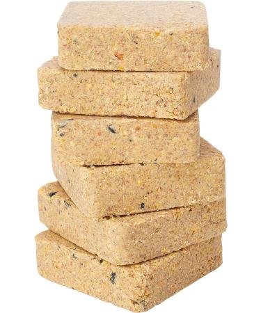 Garden Ting Mealworm Suet Block Wild Bird Treat 6 x 300g - Buy Online on GoSupps.com