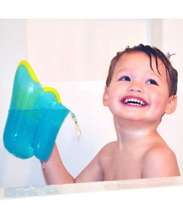 Nuby Tear-Free Rinse Pail 5 Inch - Aqua/Green (Pack of 1) | Shop Now - Buy Online on GoSupps.com