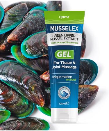 Optima MusselEx Gel Natural Cruelty Free Green Lipped Mussel Extract Tissue & Joint Massage 125 ml (Pack of 2) - Buy Online on GoSupps.com