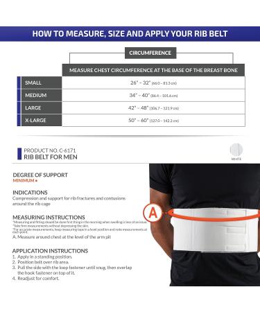 Buy CHAMPION Rib Belt for Men | Chest Support Elastic | White Small - International Shipping Available - Buy Online on GoSupps.com