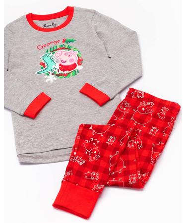 Peppa Pig Christmas Family Pyjamas Set | Festive Matching PJs for Women Men Baby & Kids | Christmas Eve Box Gift | 18-24 Months Boys - Buy Online on GoSupps.com