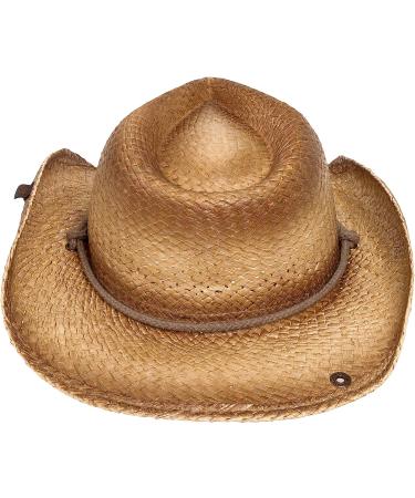 Peter Grimm Men's Ombre Straw Cowboy Hat - Round Up Style - Buy Online on GoSupps.com