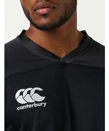 Canterbury Men's Vapodri Evader Rugby Jersey XL - Black | International Shipping Available - Buy Online on GoSupps.com