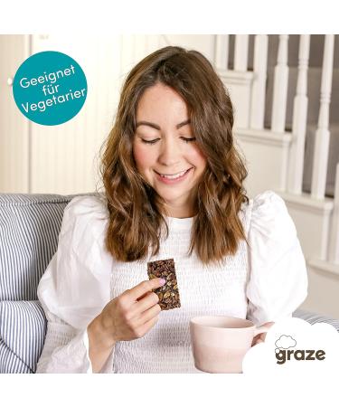  Graze Graze Flapjack Vanilla Cocoa Oat Locks - 6 x 53g - Buy Online on GoSupps.com
