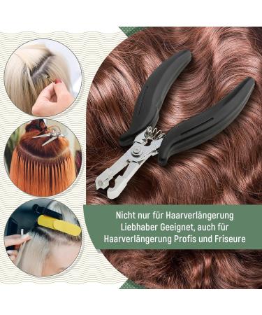Magidal Hair Extension Pliers | Professional Bonding Tool for Microring & Tape Extensions | Durable & Easy to Use - Buy Online on GoSupps.com