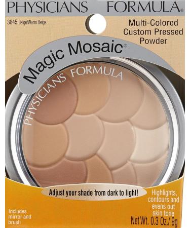 Physicians Formula Magic Mosaic Custom Face Powder - Warm Beige 0.30 oz - Buy Online on GoSupps.com