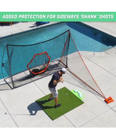 GoSports Shank Net Attachment for Golf Hitting Nets - Black | Improve Your Swing Accuracy - Buy Online on GoSupps.com