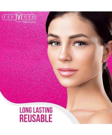 Fermosa Reusable Magnetic Eyelashes & Eyeliner Kit | Easy Glue-Free False Lashes for Beginners | 2 Pairs - Long & Extra Long - Buy Online on GoSupps.com