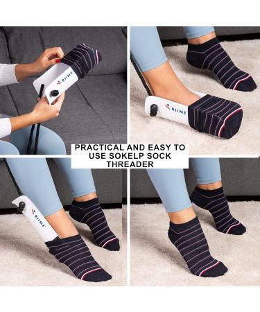 SOKELP Sock and Stocking Aid | Easily Put on Socks with Our Innovative Sock-Socket Tool | International Shipping Available - Buy Online on GoSupps.com