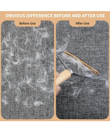 2 pcs Lint Remover on Carpet Pet Hair Remover Dog Cat Hair Remover Reusable Lint Shaver Roller Cleaner Clothing Fabric Sofa Furniture Car - Buy Online on GoSupps.com