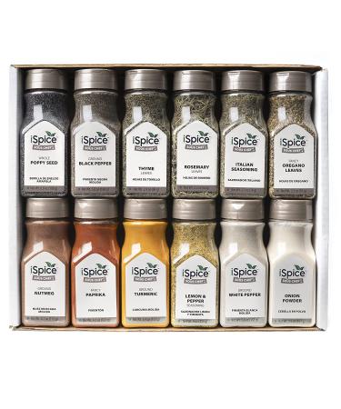 iSpice Starter Spice Set - 24 Pack Variety Pack for Cooking and Seasoning - Perfect Gift for Home Cooks - Buy Online on GoSupps.com