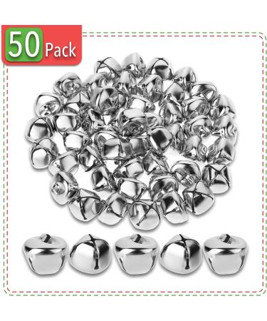Mr. Pen Jingle Bells 1 Inch Silver 50 Pack - Craft Bells for Wreaths and Crafts - Buy Online on GoSupps.com