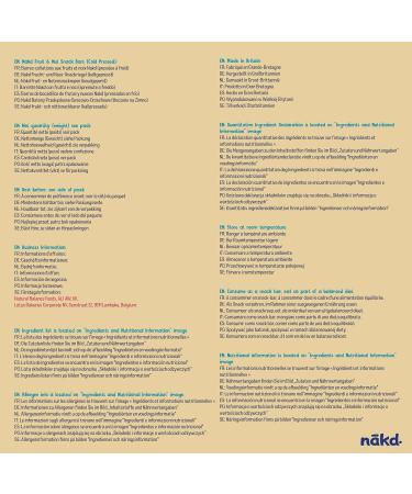 Nakd Salted Caramel Fruit & Nut Bars - Healthy Vegan Snacks | Gluten Wheat & Dairy-Free | 72 Count - Buy Online on GoSupps.com