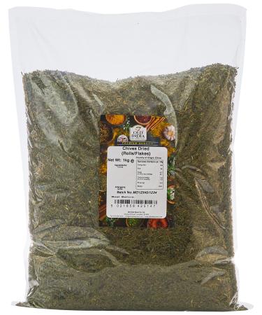 Old India Chives Dried (Rolls/Flakes) 1 Kg