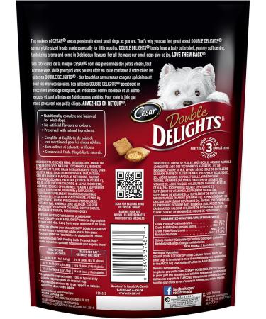 CESAR Double Delights Treats for Dogs - Chicken 150g (10 Pack) Chicken 15 g (Pack of 10) - Buy Online on GoSupps.com