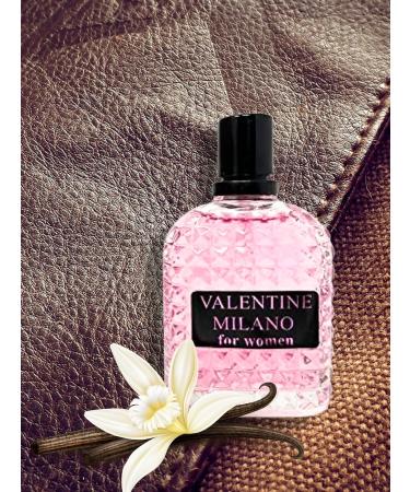 Valentine Milano Eau de Parfum Amber Floral fragrance for women3.4 Fl.oz - Buy Online on GoSupps.com