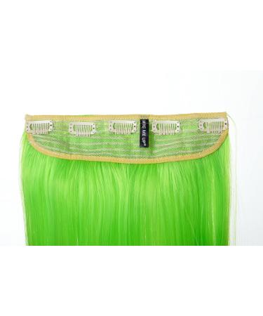 Buy WIG ME UP YZF-3179P Clip-In Hair Extension - 60cm Ombre Green & Neon Mix - International Shipping Available - Buy Online on GoSupps.com
