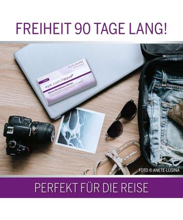 Buy Eye.con Aqua Soft Monthly Contact Lenses - UV Protection Sillikon Hydrogel 55% Water -1.50D for Sensitive Eyes - Buy Online on GoSupps.com